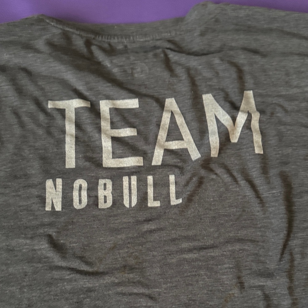 NOBULL Men's Blue Charcoal Team Tee